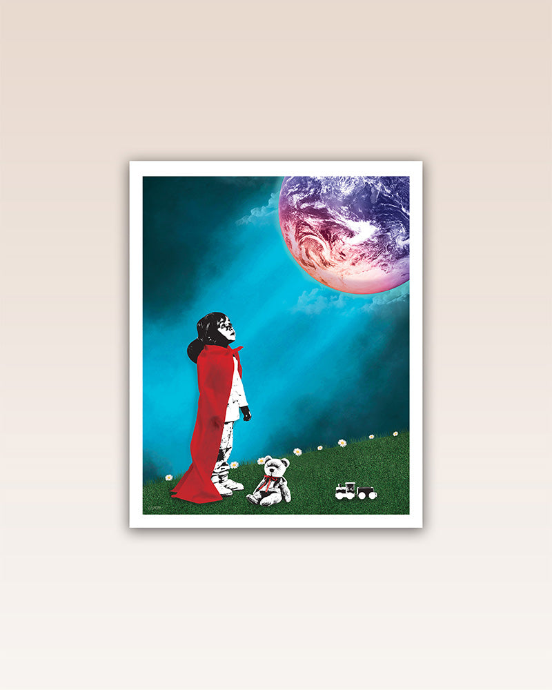 This poster print on the wall will inspire you to approach life with a sense of adventure and playfulness, always looking for new experiences and opportunities to grow.