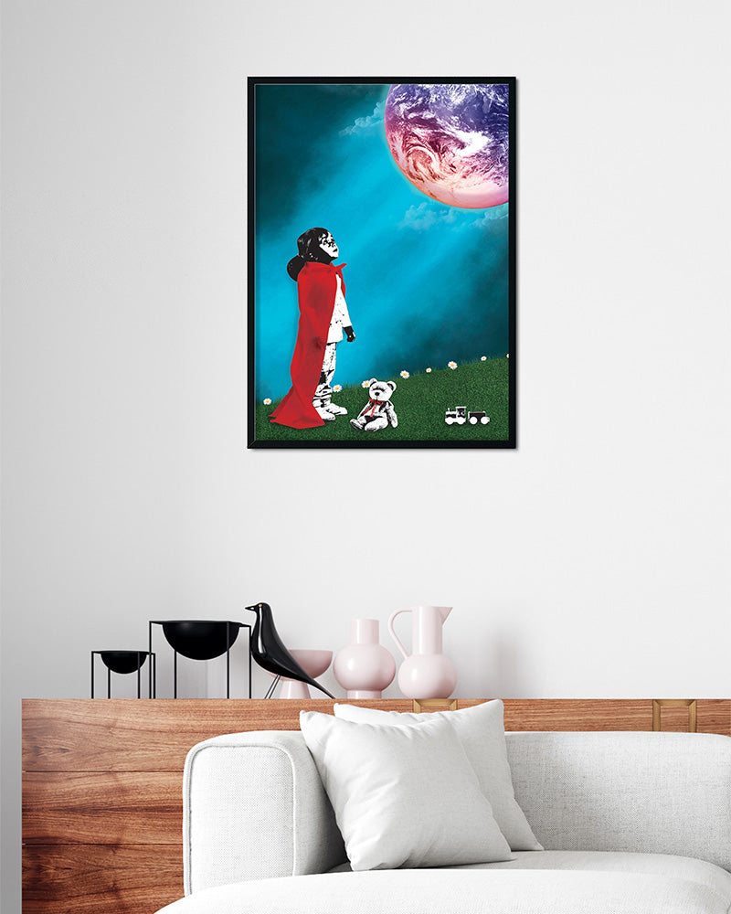 This poster print on the wall will inspire you to approach life with a sense of adventure and playfulness, always looking for new experiences and opportunities to grow.