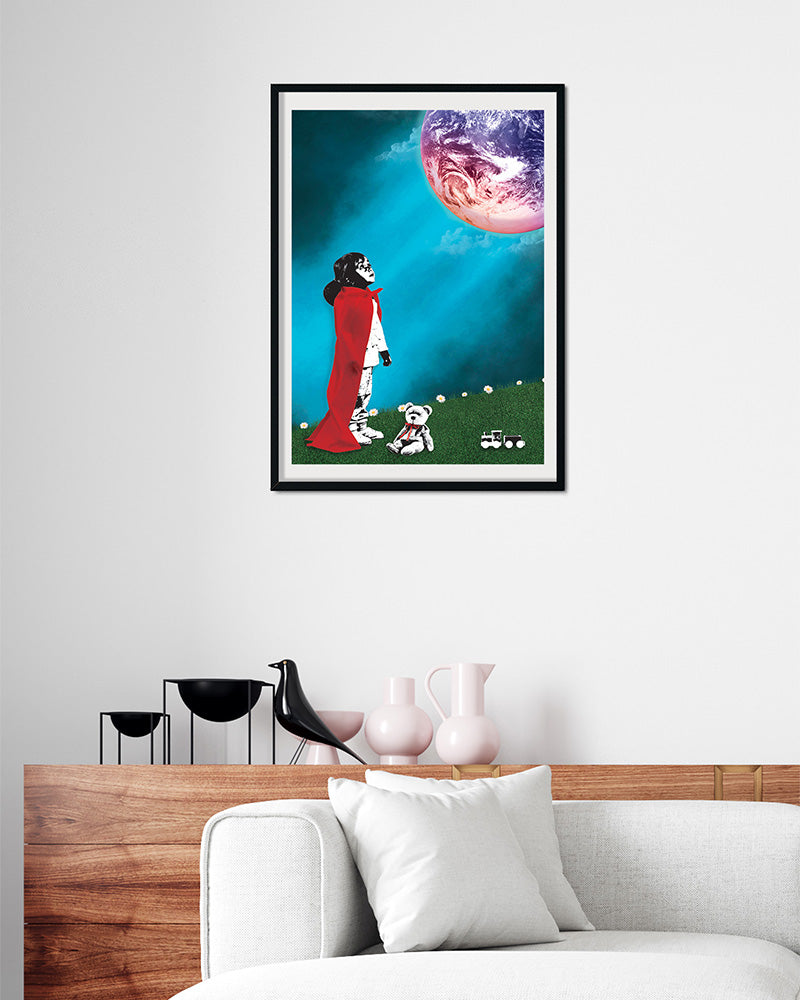 This poster print on the wall will inspire you to approach life with a sense of adventure and playfulness, always looking for new experiences and opportunities to grow.