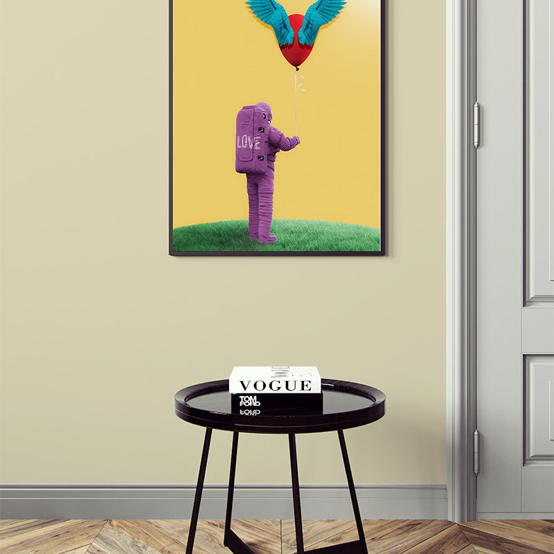 Energize your space with our colorful, vibrant poster print, radiating love and a profound connection to the universe.